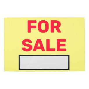 Impresión En Metal Rótulo de venta