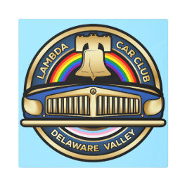 Impresión En Metal Rótulo Metalizado LCCI DelVal (Azul claro)