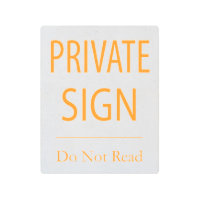 Rótulo privado no leído