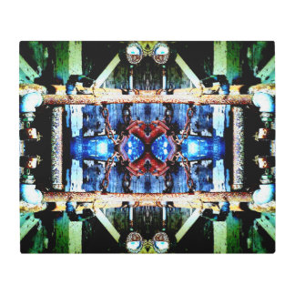 Impresión En Metal Rusty Vintage Pipes Resumen Foto