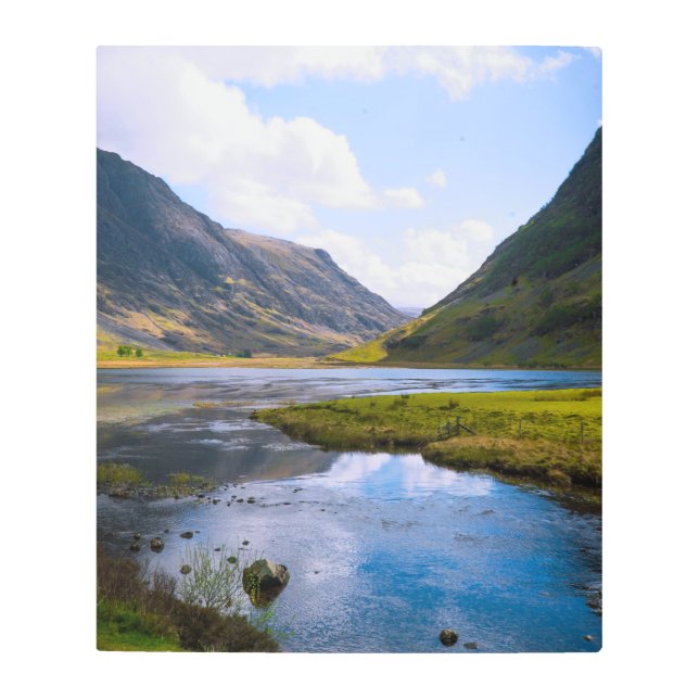 Impresión En Metal sabiduría de la naturaleza, montaña (Anverso)