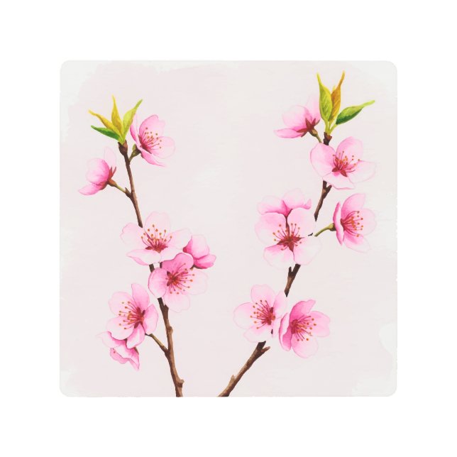 Impresión En Metal Sakura (Anverso)