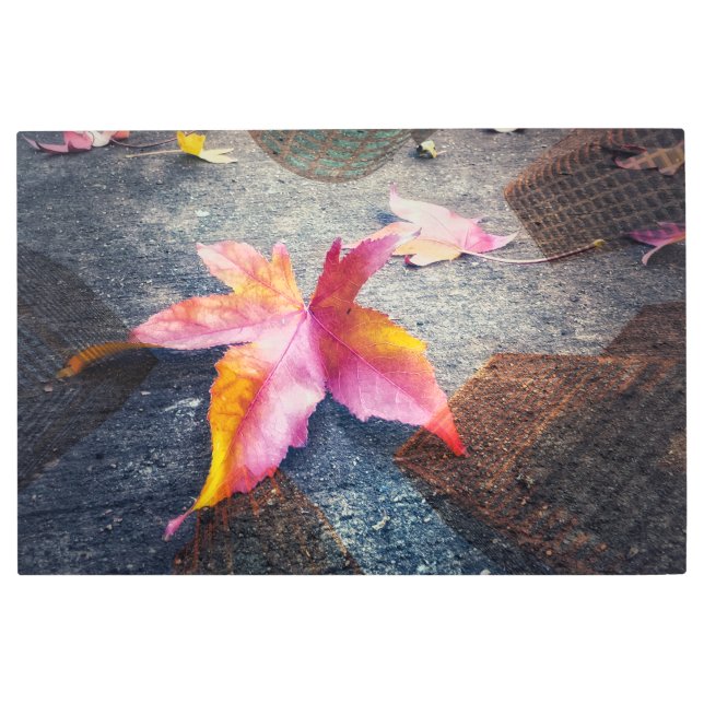 Impresión En Metal Salida en Ciudad Caída (Anverso)