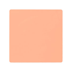 Impresión En Metal salmón claro de color