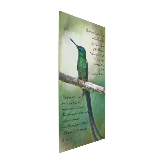 Impresión En Metal Salmos 9:1-4 Inspiradores (3/4)