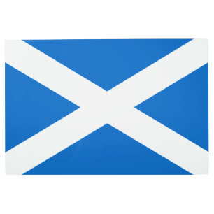 Impresión En Metal Saltire ~ Bandera de Escocia
