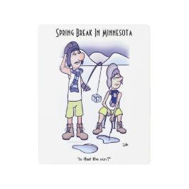 Impresión En Metal Salto de primavera