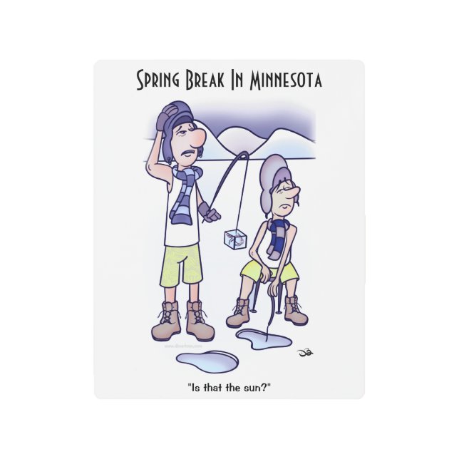 Impresión En Metal Salto de primavera (Anverso)