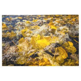 Impresión En Metal Saltos caídos en el agua