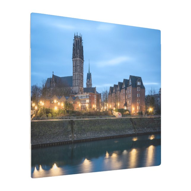 Impresión En Metal Salvatorkirche Duisburg (Angulado)