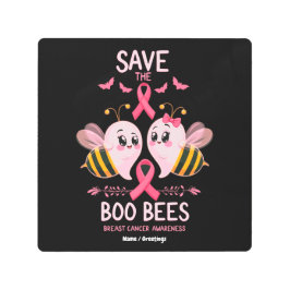 Impresión En Metal Salven A Las Abejas De Boo Halloween