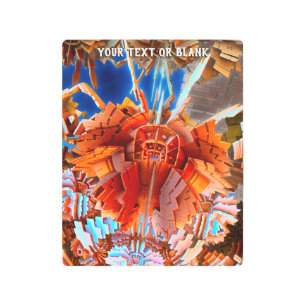 Impresión En Metal Samurai digital