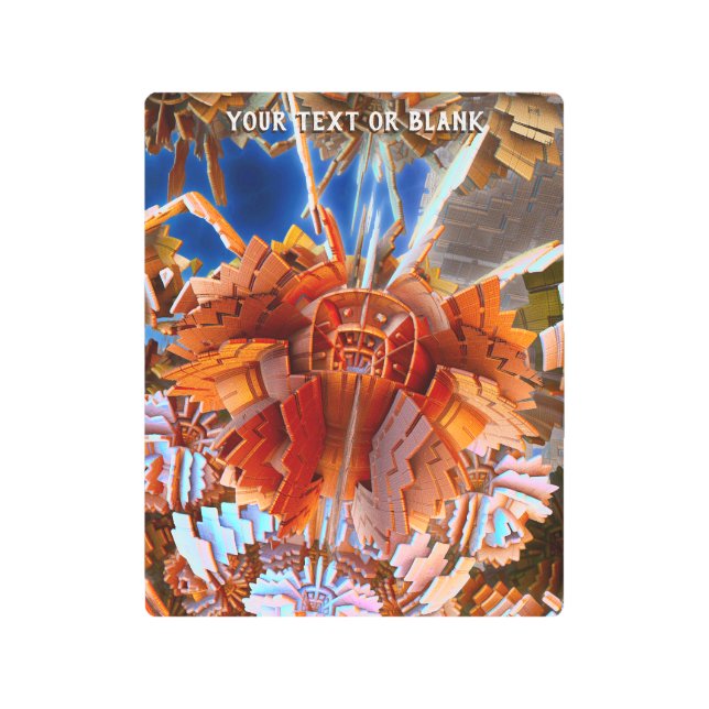 Impresión En Metal Samurai digital (Anverso)