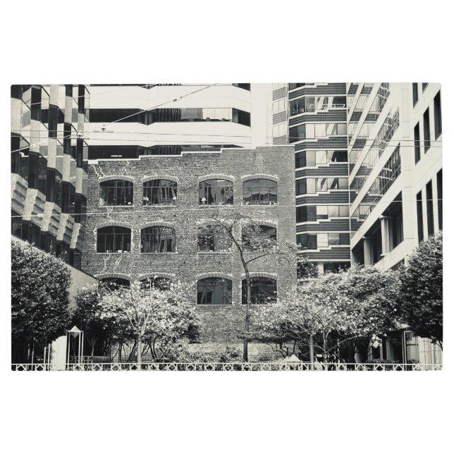 Impresión En Metal San Francisco Cherry Blossom (Anverso)