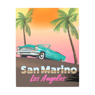 Impresión En Metal San Marino Los Ángeles