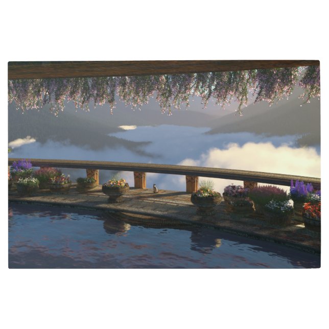 Impresión En Metal Santuario (Anverso)