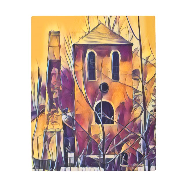 IMPRESIÓN EN METAL SCARY SPOOKY HALLOWEFUN (Anverso)