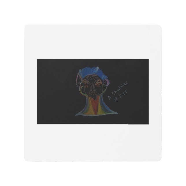 Impresión En Metal Sci-fi Hybrid  (Anverso)