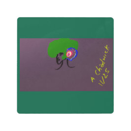 Impresión En Metal Sci-fi Seashell Creature