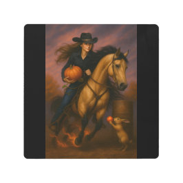 Impresión En Metal Scorching Fast Barrel Racing Team!