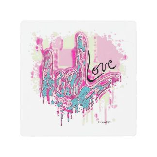 Impresión En Metal Se trata de AMAR