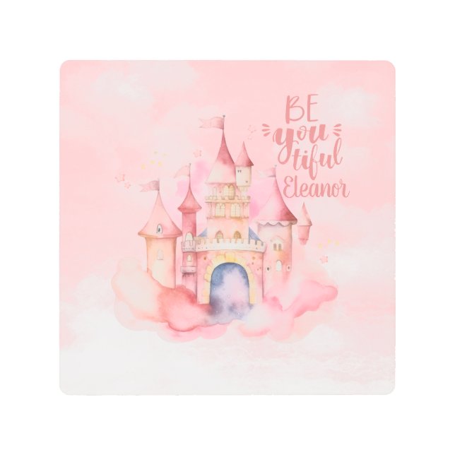 Impresión En Metal Sea usted un Personalizable tierno (Anverso)