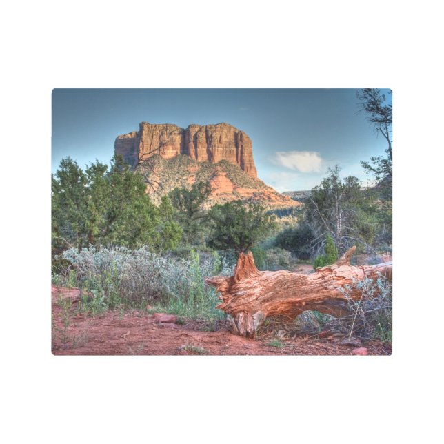 Impresión En Metal Sedona escénica (Anverso)