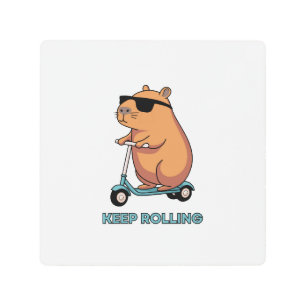 Impresión En Metal Seguir rodando