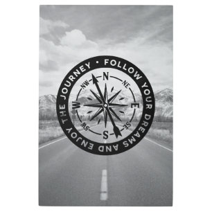 Impresión En Metal Seguir tus sueños