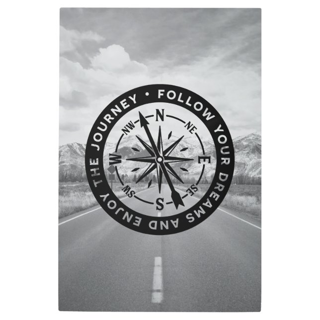 Impresión En Metal Seguir tus sueños (Anverso)