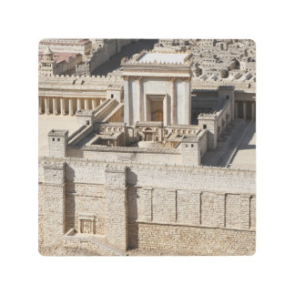 Impresión En Metal Segundo modelo del templo, Jerusalén
