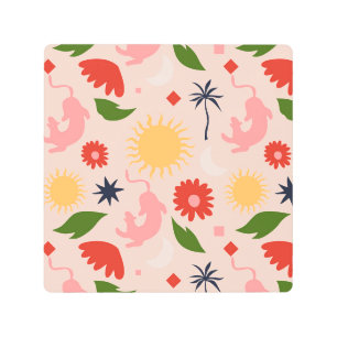 Impresión En Metal Selva celeste