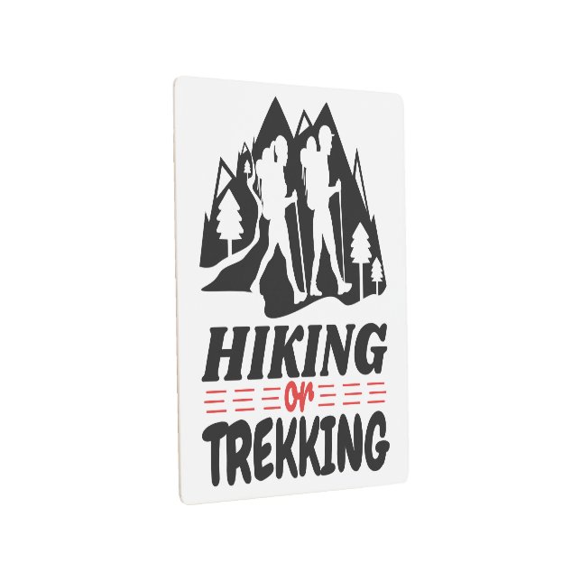 Impresión En Metal Senderismo o senderismo (3/4)