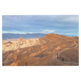 Impresión En Metal Senderos por la montaña del desierto