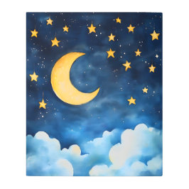 Impresión En Metal Serenidad celeste