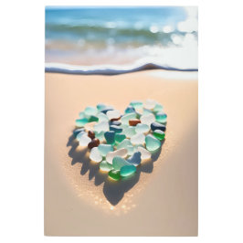 Impresión En Metal Serenidad de los cristales de mar