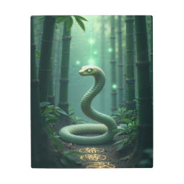 Impresión En Metal Serpiente en el bosque de Bambú
