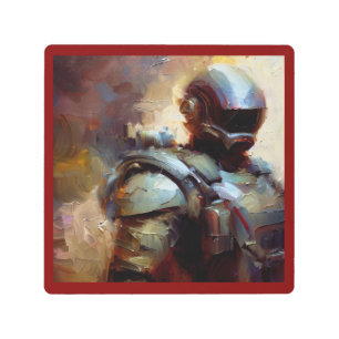 Impresión En Metal SF - Héroe militar 3