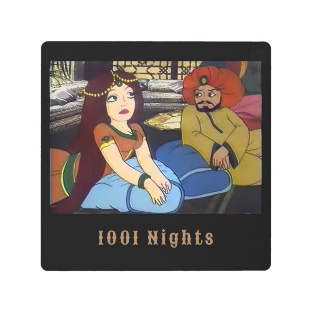 Impresión En Metal Sherezada: Mil y una noches árabes (Anverso)
