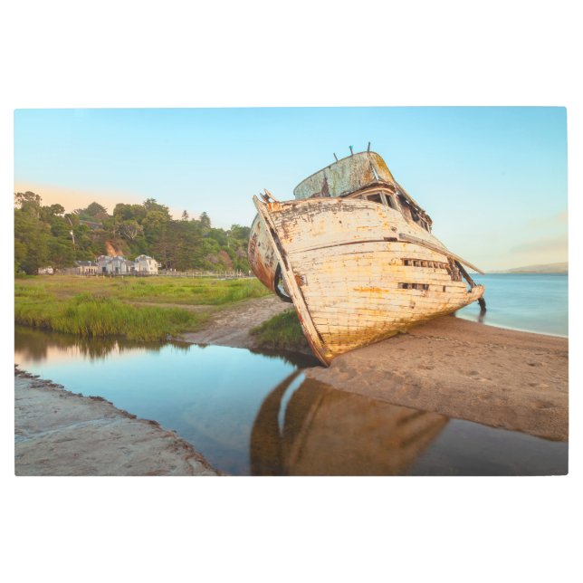 Impresión En Metal Shipwreck (Anverso)