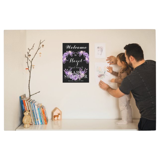 Impresión En Metal Showcase Your Photo on a 36x24 Metal Art Print (Anverso)