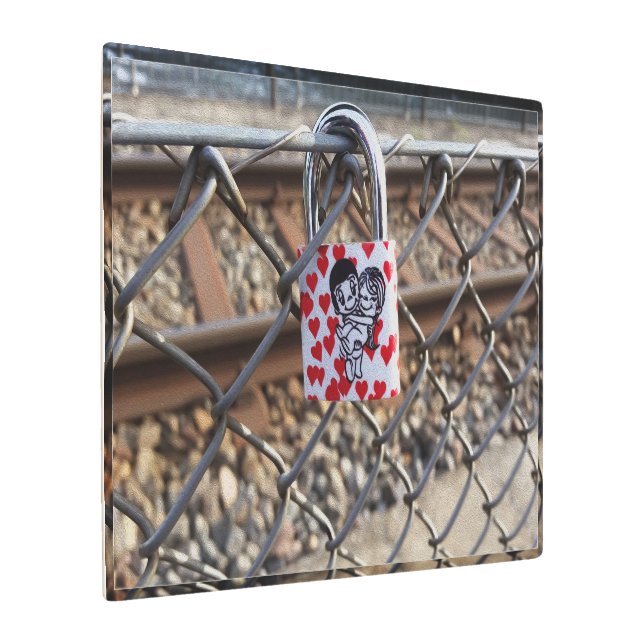 Impresión En Metal Siempre juntos (Angulado)