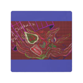 Impresión En Metal Silly Comic Metal Wall Art