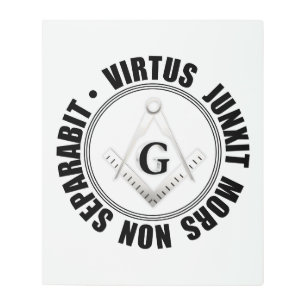 Impresión En Metal Símbolo masónico