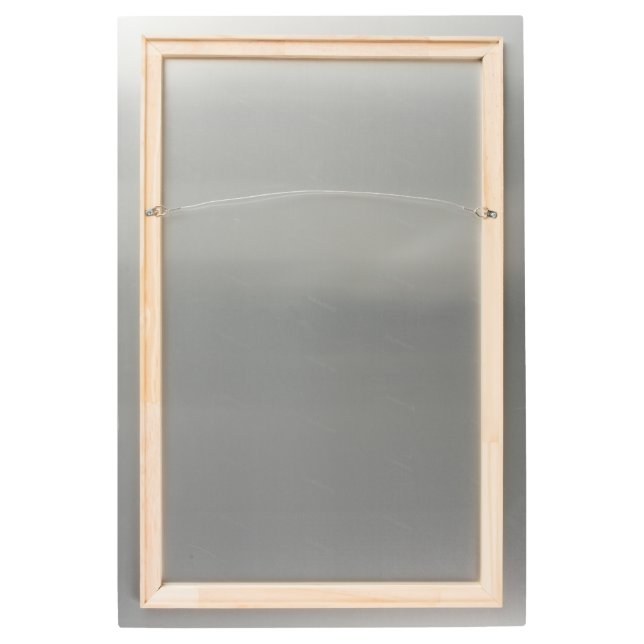 Impresión En Metal Simple y mínimo añadir tu purpurina de texto de fo (Reverso)