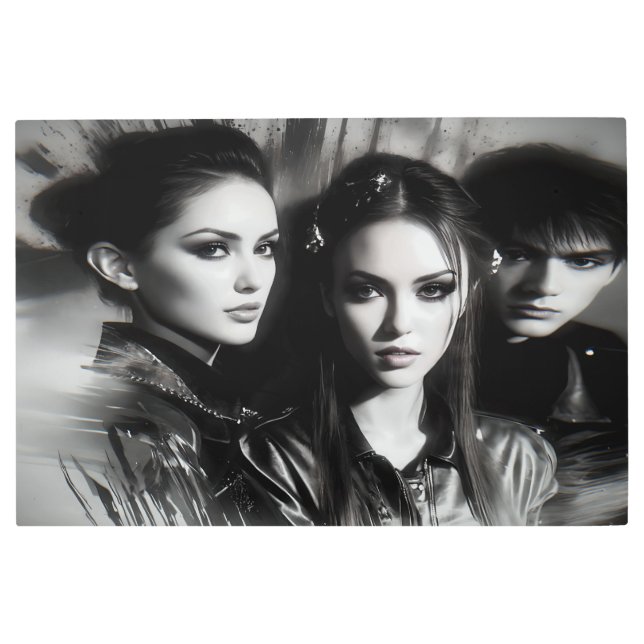 Impresión En Metal Sin pista... Nº 5 (Anverso)