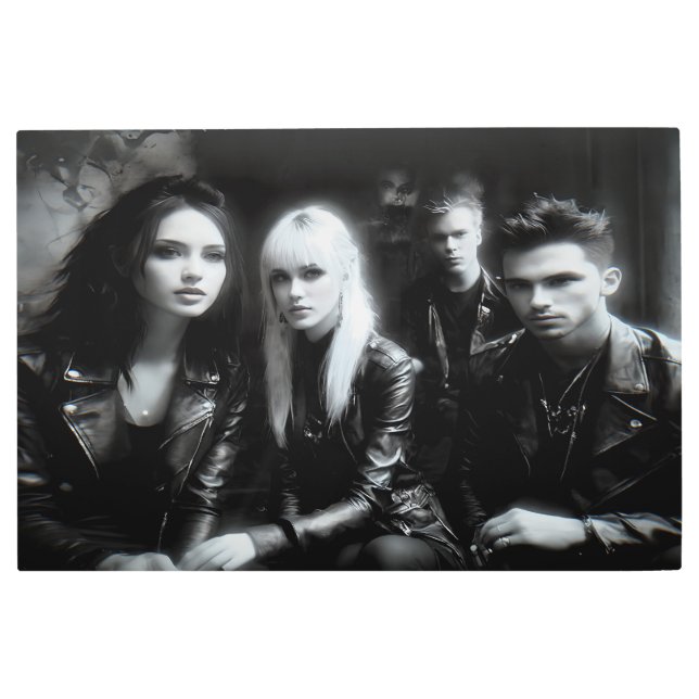 Impresión En Metal Sin pista... Nº 8 (Anverso)