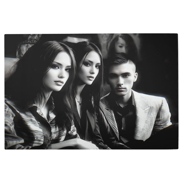 Impresión En Metal Sin pista... Nº 9 (Anverso)