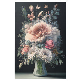 Impresión En Metal Sinfonía floral