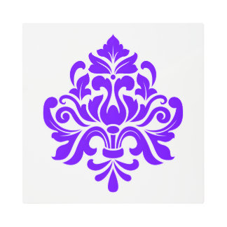 Impresión En Metal Sinfonía floral púrpura de Regal